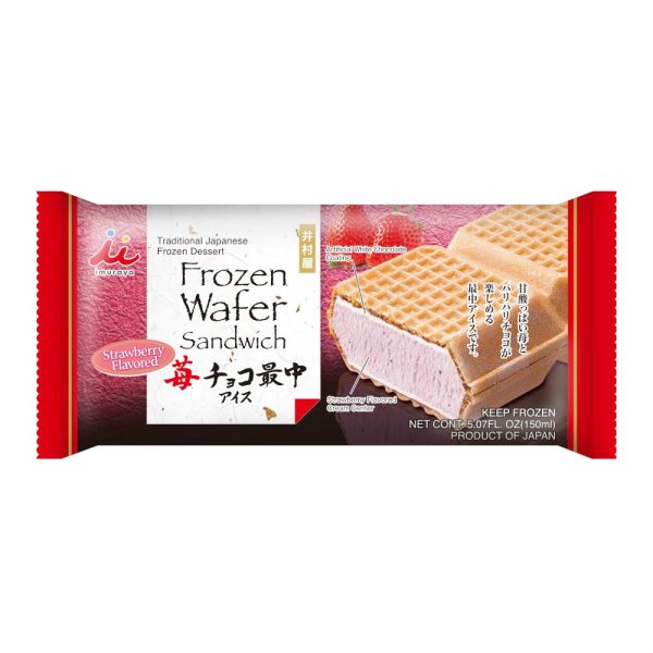 Imuraya Strawberry Frozen Wafer Sandwich